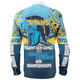 Gold Coast Titans Sport Long Sleeve Shirt - Custom Talent Win Games But Teamwork And Intelligence Win Championships With Aboriginal Style