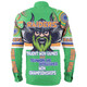 Canberra Raiders Long Sleeve Shirt - Custom Talent Win Games But Teamwork And Intelligence Win Championships With Aboriginal Style
