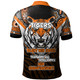 Wests Tigers Polo Shirt - Custom Talent Win Games But Teamwork And Intelligence Win Championships With Aboriginal Style