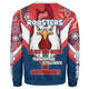 Sydney Roosters Sweatshirt - Custom Talent Win Games But Teamwork And Intelligence Win Championships With Aboriginal Style