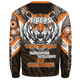 Wests Tigers Sweatshirt - Custom Talent Win Games But Teamwork And Intelligence Win Championships With Aboriginal Style