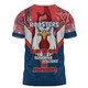 Sydney Roosters T-Shirt - Custom Talent Win Games But Teamwork And Intelligence Win Championships With Aboriginal Style