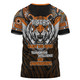 Wests Tigers T-Shirt - Custom Talent Win Games But Teamwork And Intelligence Win Championships With Aboriginal Style