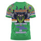 Canberra Raiders T-Shirt - Custom Talent Win Games But Teamwork And Intelligence Win Championships With Aboriginal Style