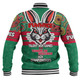 South Sydney Rabbitohs Baseball Jacket - Custom Talent Win Games But Teamwork And Intelligence Win Championships With Aboriginal Style