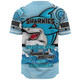 Cronulla-Sutherland Sharks Baseball Shirt - Custom Talent Win Games But Teamwork And Intelligence Win Championships With Aboriginal Style