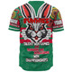 South Sydney Rabbitohs Baseball Shirt - Custom Talent Win Games But Teamwork And Intelligence Win Championships With Aboriginal Style