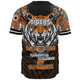 Wests Tigers Baseball Shirt - Custom Talent Win Games But Teamwork And Intelligence Win Championships With Aboriginal Style