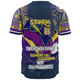 Melbourne Storm Baseball Shirt - Custom Talent Win Games But Teamwork And Intelligence Win Championships With Aboriginal Style