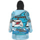 Cronulla-Sutherland Sharks Snug Hoodie - Custom Talent Win Games But Teamwork And Intelligence Win Championships With Aboriginal Style