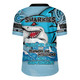 Cronulla-Sutherland Cronulla-Sutherland Sharks Jersey - Custom Talent Win Games But Teamwork And Intelligence Win Championships With Aboriginal Style