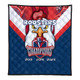 Sydney Roosters Premium Quilt Talent Win Games But Teamwork And Intelligence Win Championships With Aboriginal Style