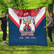 Sydney Roosters Premium Quilt Talent Win Games But Teamwork And Intelligence Win Championships With Aboriginal Style