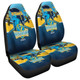 Gold Coast Titans Car Seat Covers Talent Win Games But Teamwork And Intelligence Win Championships With Aboriginal Style