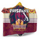 Brisbane Broncos Hooded Blanket Talent Win Games But Teamwork And Intelligence Win Championships With Aboriginal Style