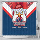 Sydney Roosters Shower Curtain Talent Win Games But Teamwork And Intelligence Win Championships With Aboriginal Style