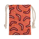Australia Aboriginal Drawstring Bag - Aboriginal Boomerang Pattern Background Bag
