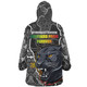 Penrith Panthers Grand Final Custom Snug Hoodie - Custom Penrith Panthers With Contemporary Style Of Aboriginal Painting Snug Hoodie