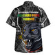 Penrith Panthers Grand Final Custom Hawaiian Shirt - Custom Penrith Panthers With Contemporary Style Of Aboriginal Painting Hawaiian Shirt