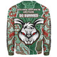 South Sydney Rabbitohs Grand Final Custom Sweatshirt - Custom Rabbitohs With Contemporary Style Of Aboriginal Painting Sweatshirt