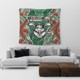 South Sydney Rabbitohs Grand Final Custom Tapestry - Custom Rabbitohs With Contemporary Style Of Aboriginal Painting Tapestry