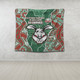 South Sydney Rabbitohs Grand Final Custom Tapestry - Custom Rabbitohs With Contemporary Style Of Aboriginal Painting Tapestry