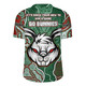 South Sydney Rabbitohs Grand Final Custom Rugby Jersey - Custom Rabbitohs With Contemporary Style Of Aboriginal Painting Rugby Jersey