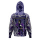Melbourne Storm Grand Final Custom Hoodie - Custom Melbourne Storm With Contemporary Style Of Aboriginal Painting Hoodie