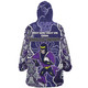 Melbourne Storm Grand Final Custom Snug Hoodie - Custom Melbourne Storm With Contemporary Style Of Aboriginal Painting Snug Hoodie