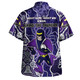 Melbourne Storm Grand Final Custom Hawaiian Shirt - Custom Melbourne Storm With Contemporary Style Of Aboriginal Painting Hawaiian Shirt