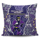 Melbourne Storm Grand Final Custom Pillow Covers - Custom Melbourne Storm With Contemporary Style Of Aboriginal Painting Pillow Covers