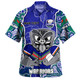 New Zealand Warriors Grand Final Custom Hawaiian Shirt - Custom New Zealand Warriors With Contemporary Style Of Aboriginal Painting  Hawaiian Shirt