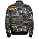 Penrith Panthers Bomber Jacket - Team Of Us Die Hard Fan Supporters Comic Style