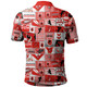 St. George Illawarra Dragons Polo Shirt - Team Of Us Die Hard Fan Supporters Comic Style