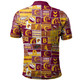 Brisbane Broncos Polo Shirt - Team Of Us Die Hard Fan Supporters Comic Style