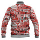 St. George Illawarra Dragons Baseball Jacket - Team Of Us Die Hard Fan Supporters Comic Style