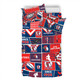 Sydney Roosters Bedding Set - Team Of Us Die Hard Fan Supporters Comic Style