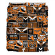 Wests Tigers Bedding Set - Team Of Us Die Hard Fan Supporters Comic Style