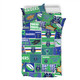 Canberra Raiders Bedding Set - Team Of Us Die Hard Fan Supporters Comic Style