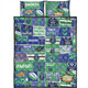 Canberra Raiders Quilt Bed Set - Team Of Us Die Hard Fan Supporters Comic Style