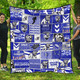 Canterbury-Bankstown Bulldogs Premium Quilt - Team Of Us Die Hard Fan Supporters Comic Style