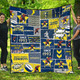 North Queensland Cowboys Premium Quilt - Team Of Us Die Hard Fan Supporters Comic Style