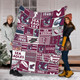 Manly Warringah Sea Eagles Premium Blanket - Team Of Us Die Hard Fan Supporters Comic Style