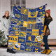 Parramatta Eels Premium Blanket - Team Of Us Die Hard Fan Supporters Comic Style