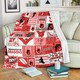 St. George Illawarra Dragons Premium Blanket - Team Of Us Die Hard Fan Supporters Comic Style