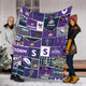 Melbourne Storm Premium Blanket - Team Of Us Die Hard Fan Supporters Comic Style