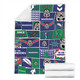 New Zealand Warriors Premium Blanket - Team Of Us Die Hard Fan Supporters Comic Style