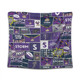 Melbourne Storm Tapestry - Team Of Us Die Hard Fan Supporters Comic Style