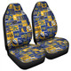 Parramatta Eels Car Seat Covers - Team Of Us Die Hard Fan Supporters Comic Style