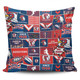 Sydney Roosters Pillow Cover - Team Of Us Die Hard Fan Supporters Comic Style